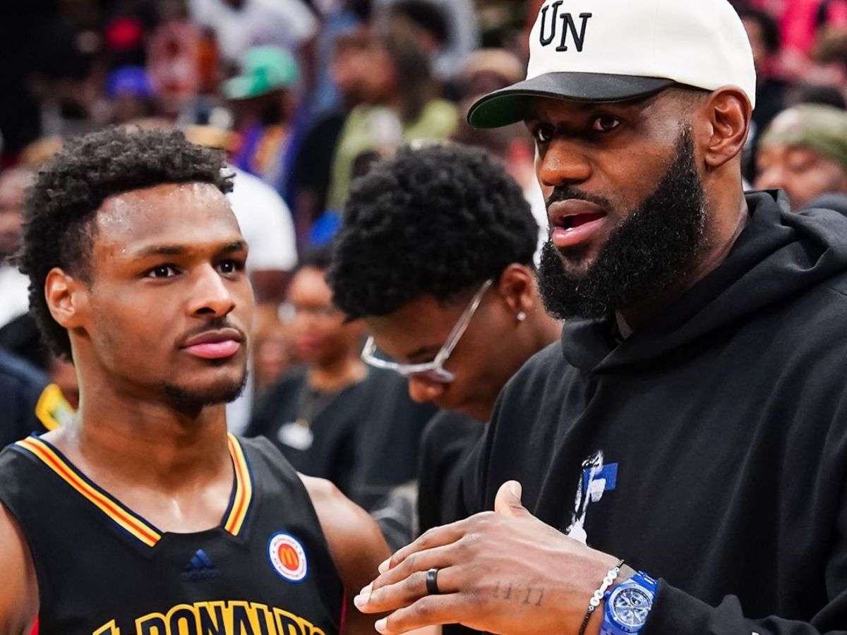 Lebron y Bronny James hacen historia en la NBA