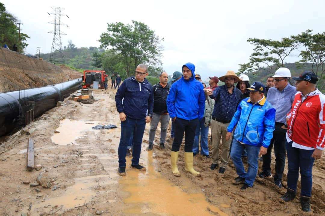 Construyen variante del sistema Tuy II en el Hatillo