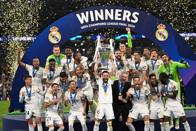 Real Madrid conquista la 15° Champions de su historia
