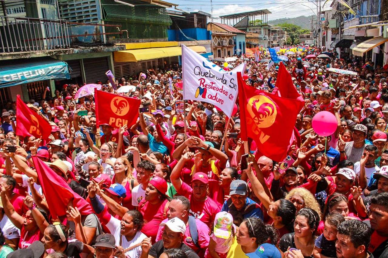 Pueblo chavista de El Pilar exigió el cese de las sanciones
