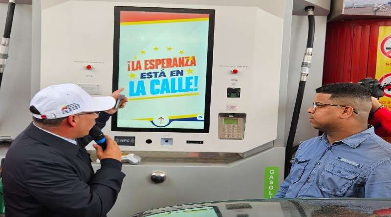 Instalan nuevos surtidores de gasolina en el país