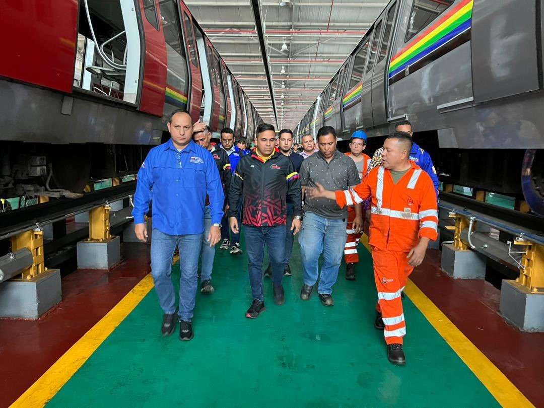 Avanza la recuperación del Metro de Caracas en su segunda fase