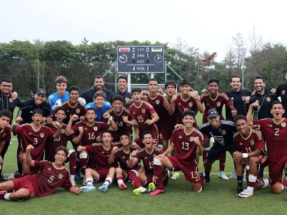 Vinotinto Sub 17 quedó subcampeón del Dreams Cup