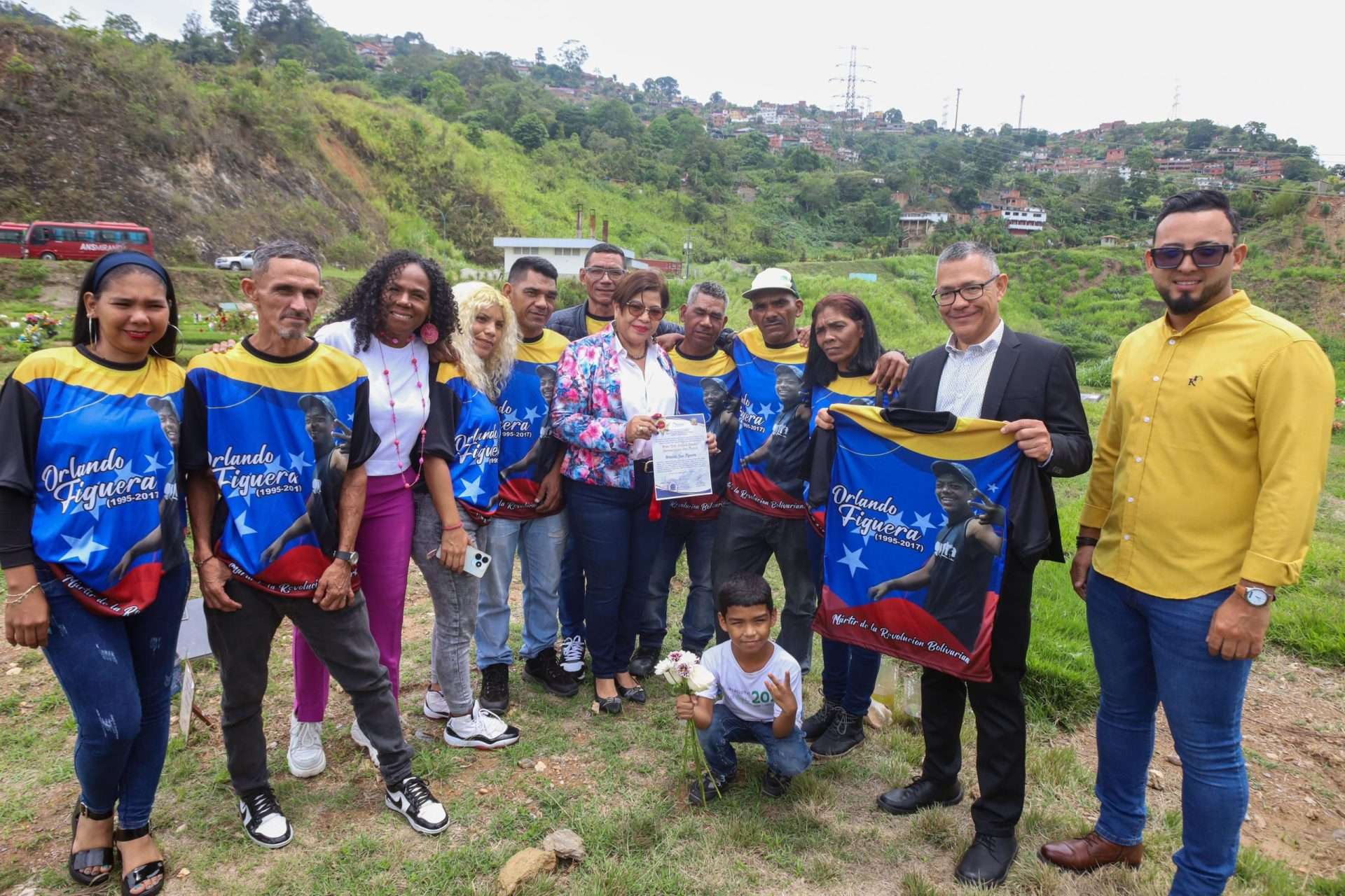 Rinden homenaje a Orlando Figuera tras 7 años de un vil asesinato de odio