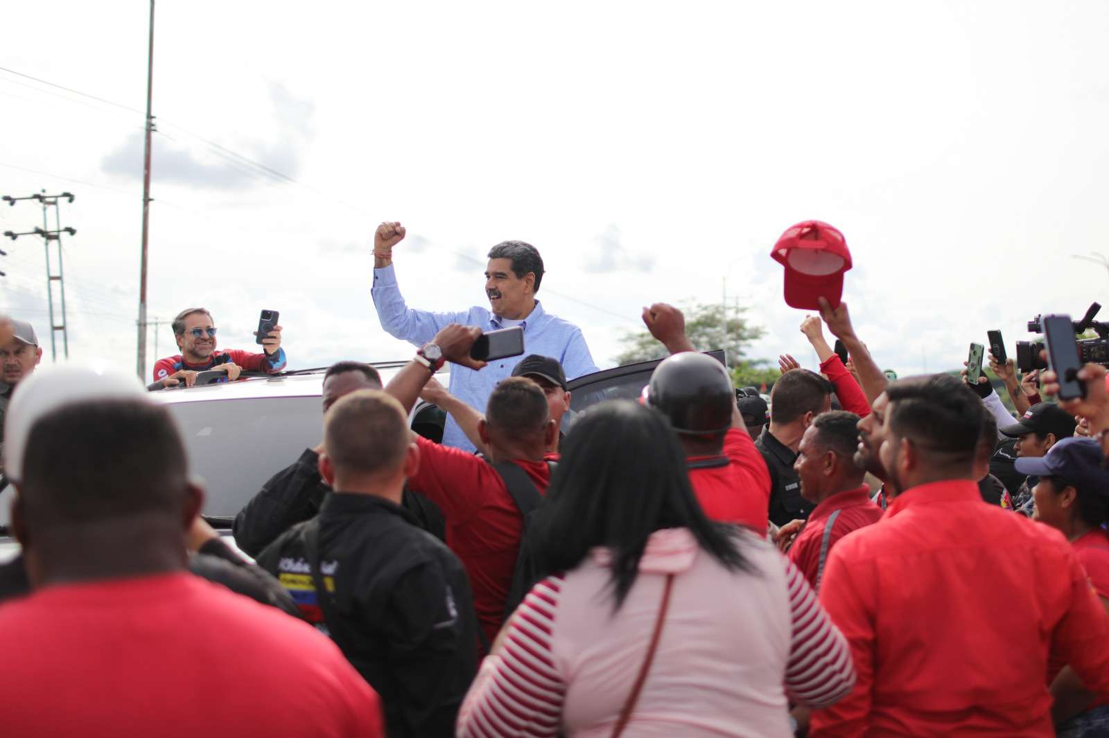 El peregrinaje de Maduro en Sabaneta de Barinas