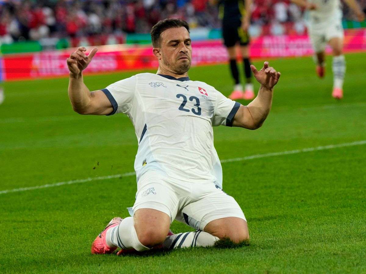 Shaqiri le agarró el gusto a marcar en grandes torneos