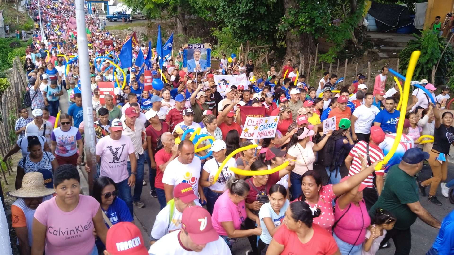 Yaracuyanos ratifican irrestricto apoyo al presidente Nicolás Maduro