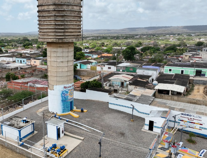 Reactivación de estación de bombeo impacta en 1600 falconianos