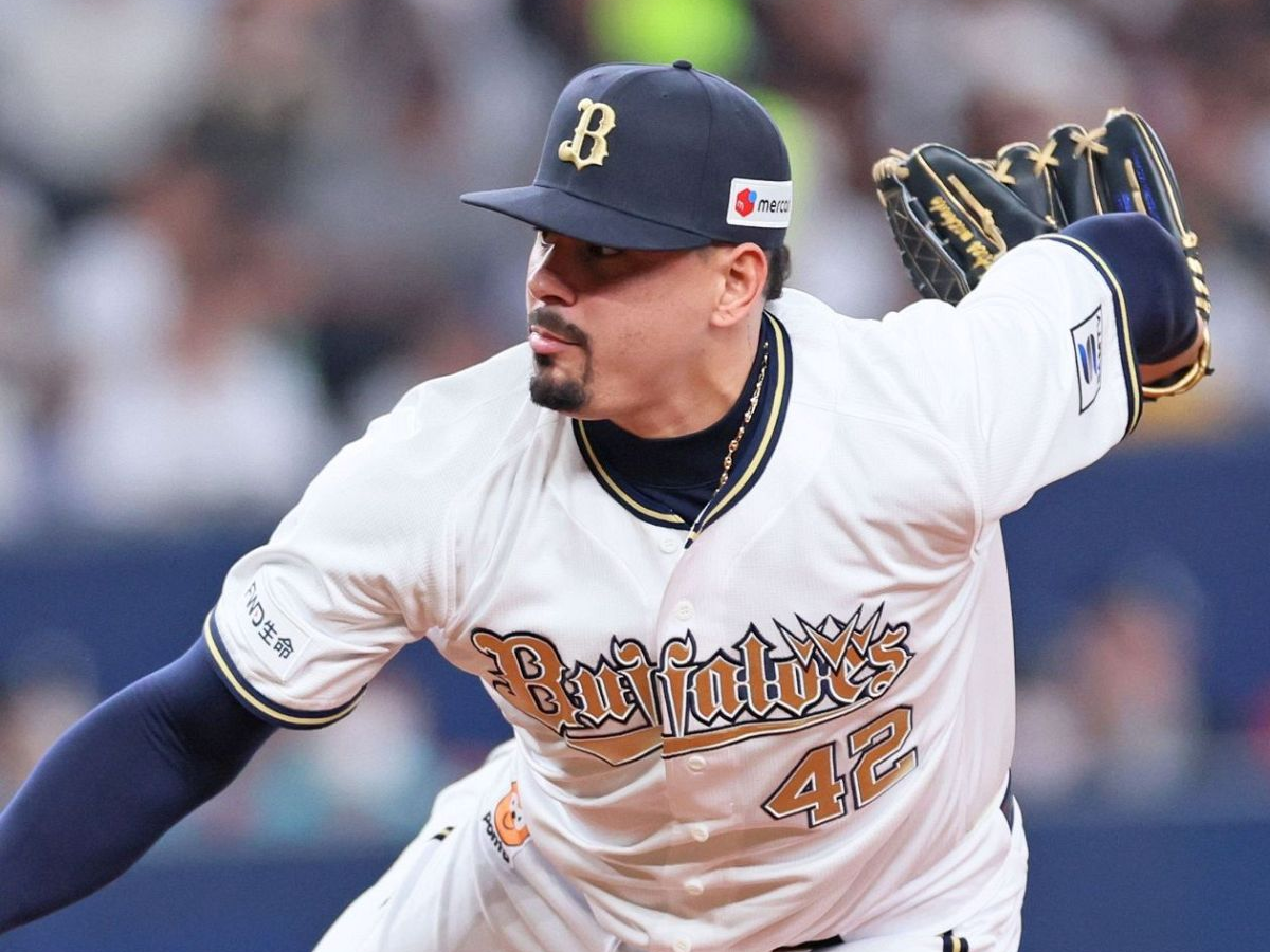 Andrés Machado exhibe seguridad con Orix en Japón