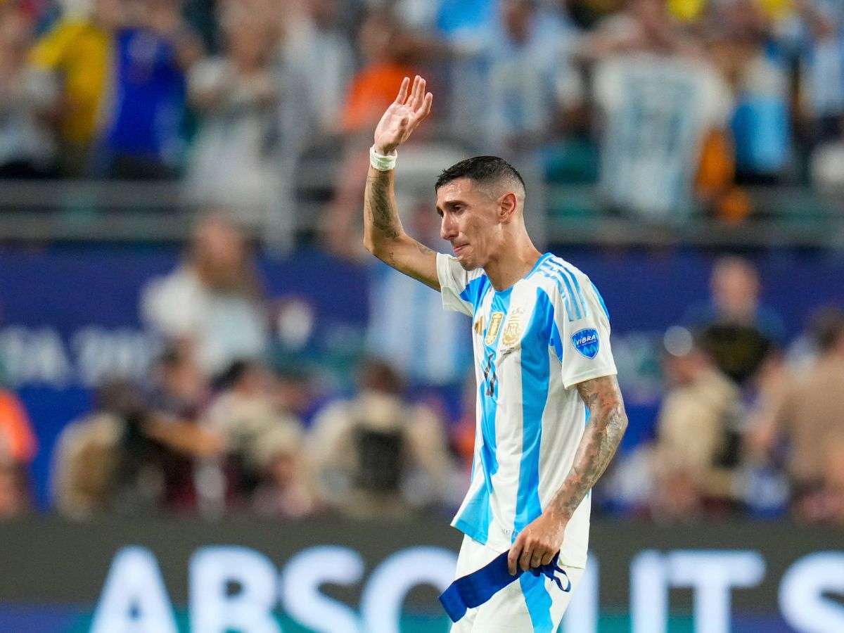 Di María: "Soñé retirarme de esta manera"