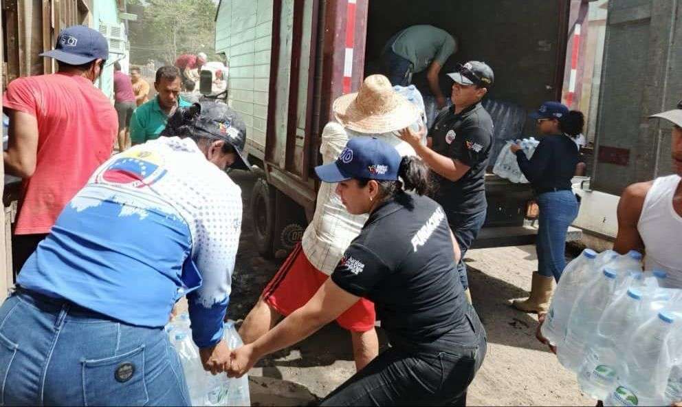 Más de 1.270 toneladas de ayuda se han entregado en Cumanacoa