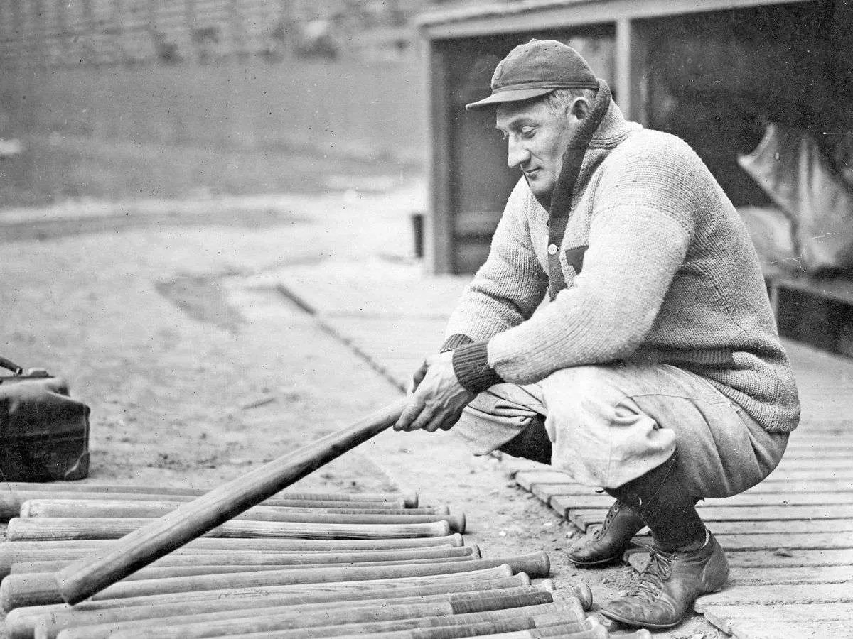 Bates improvisados se usaron por muchos años en las Grandes Ligas