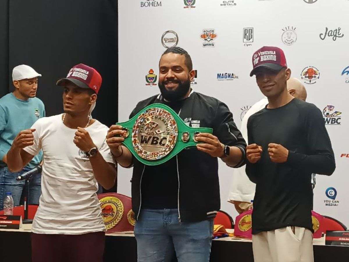 Todo listo para la pelea entre Cañizales y García