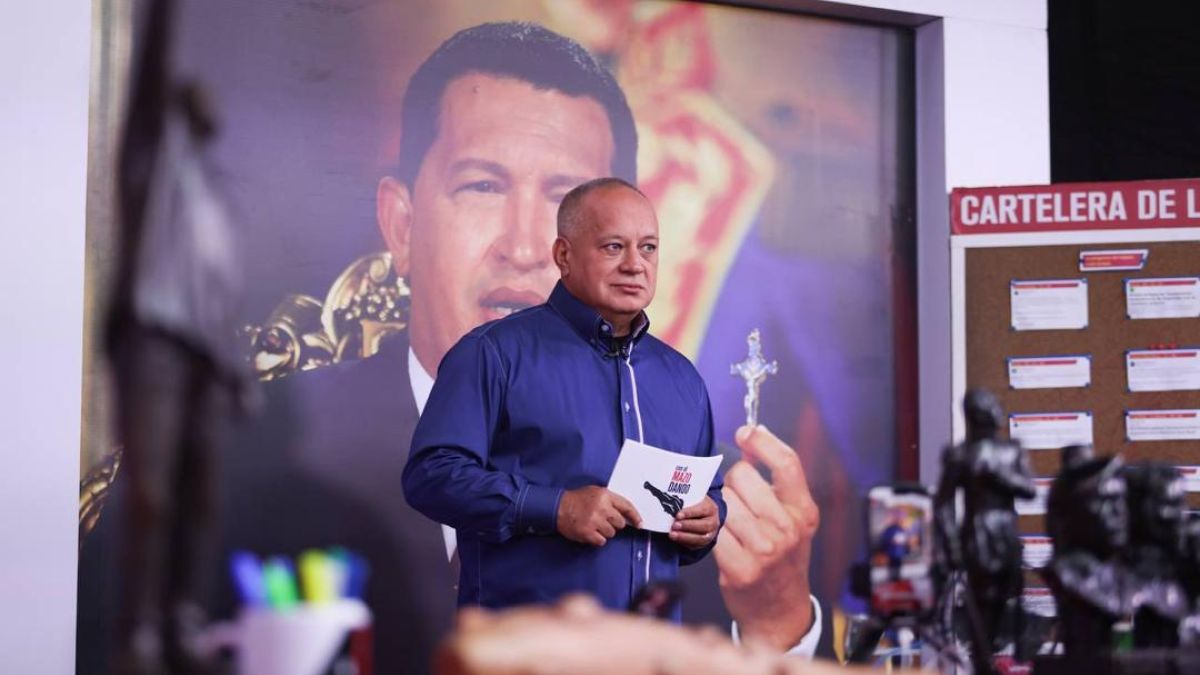 Diosdado Cabello anuncia autodetención para dirigente opositor con las iniciales FS por expresiones de odio