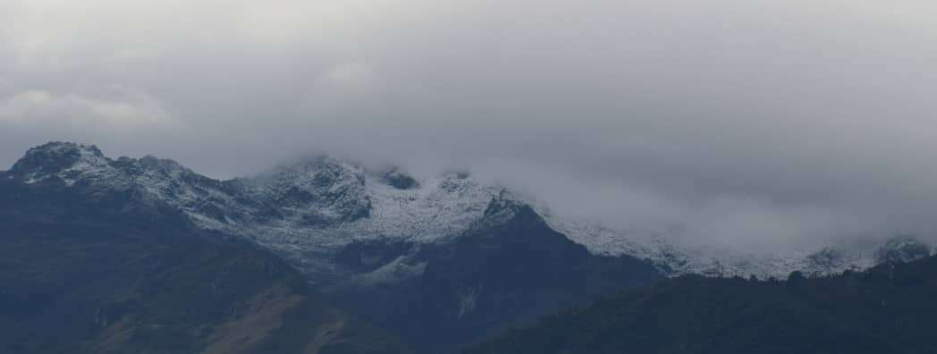 Merideños disfrutan nevada de este 5 de julio