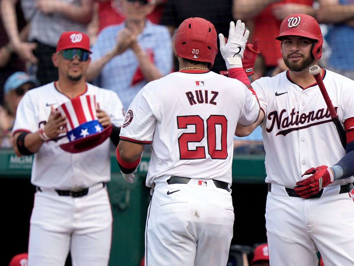 Keibert Ruiz brilló en paliza de Nacionales