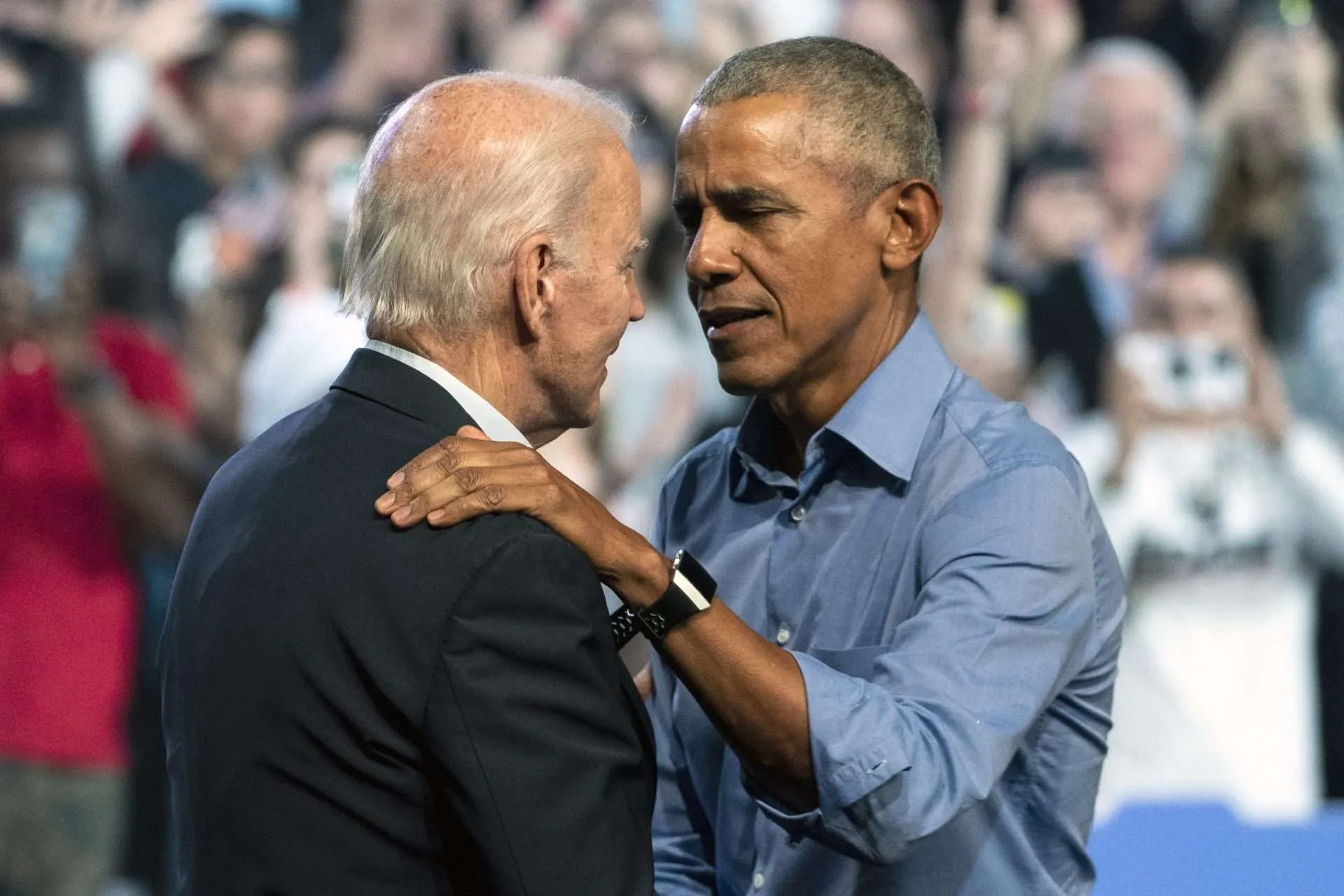 Obama duda que la candidatura de Joe Biden sea "viable"
