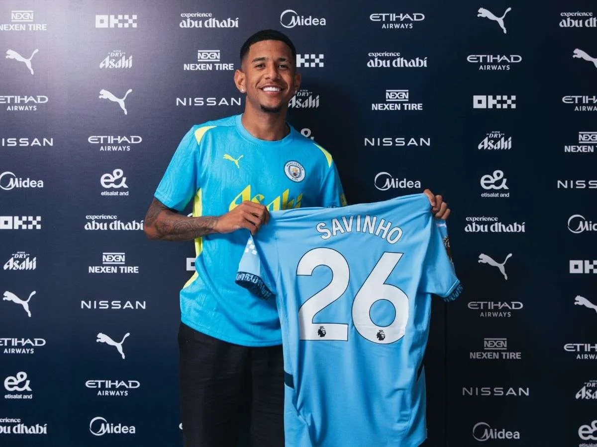 Manchester City se refuerza con Savinho 