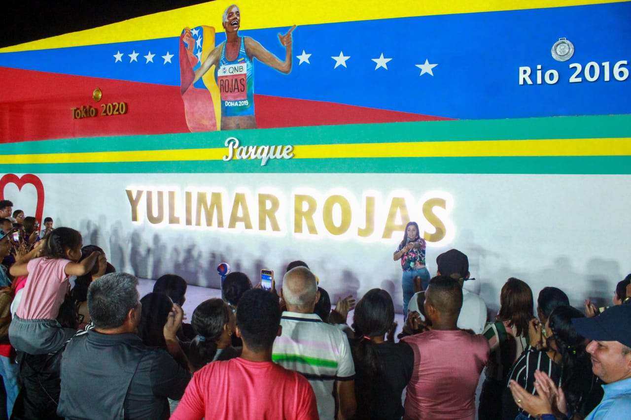 En Turmero inauguraron el parque recreativo Yulimar Rojas 