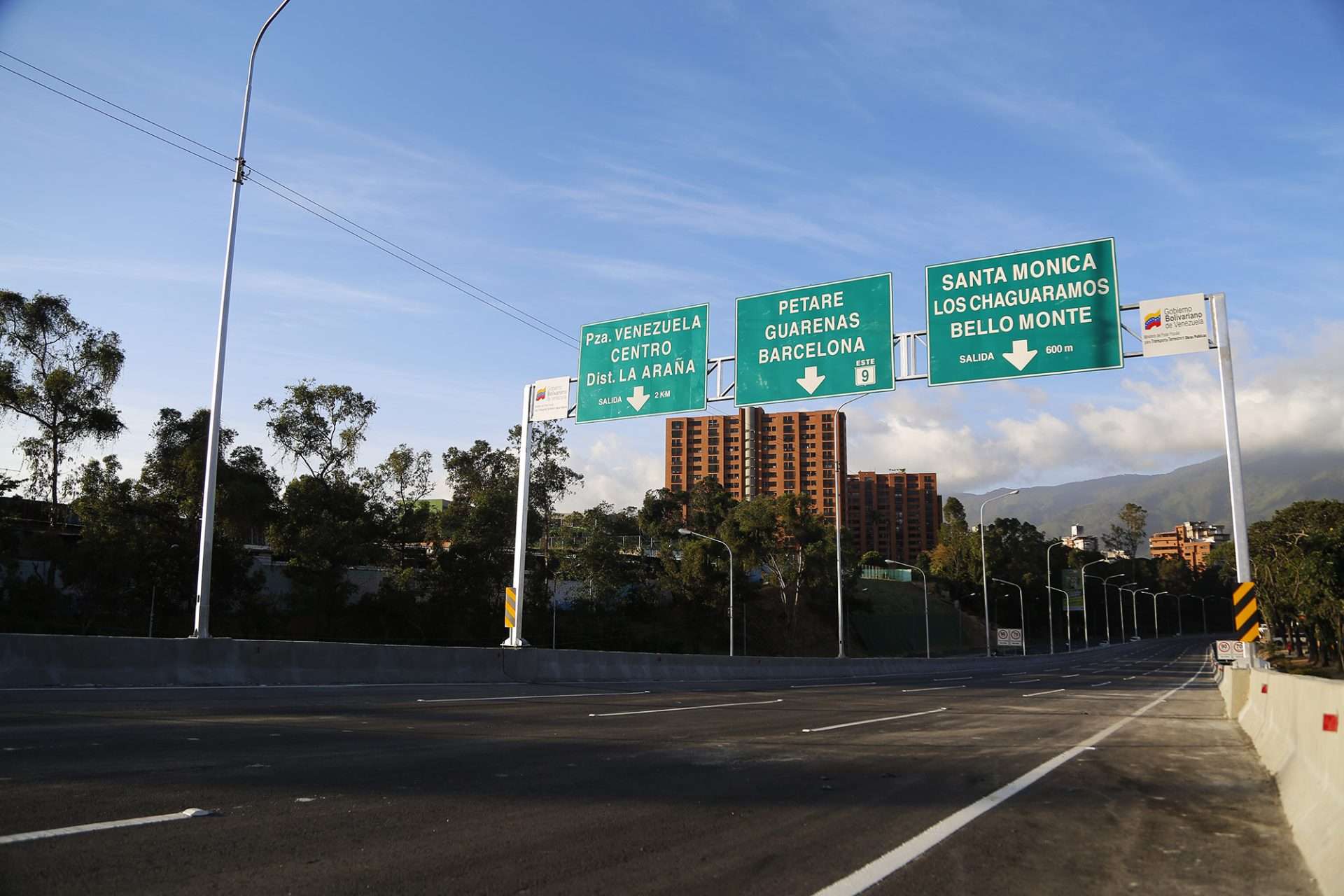 La noche de este lunes será restringido el paso por el distribuidor El Pulpo
