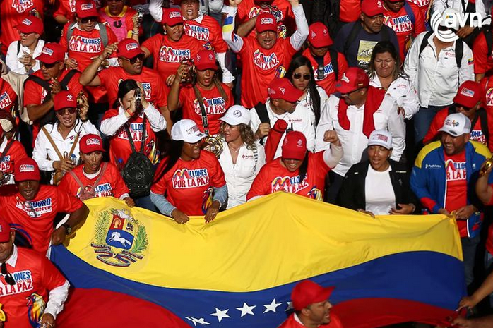 Chavismo marchará este sábado en 100 ciudades del país por la paz