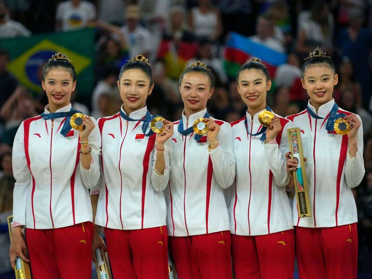 China conquista el oro en gimnasia rítmica
