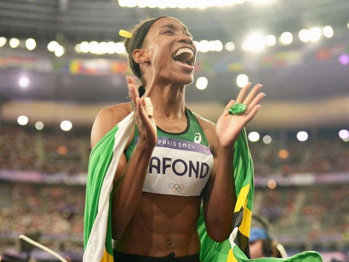Thea Lafond es la sucesora de Yulimar Rojas en triple salto