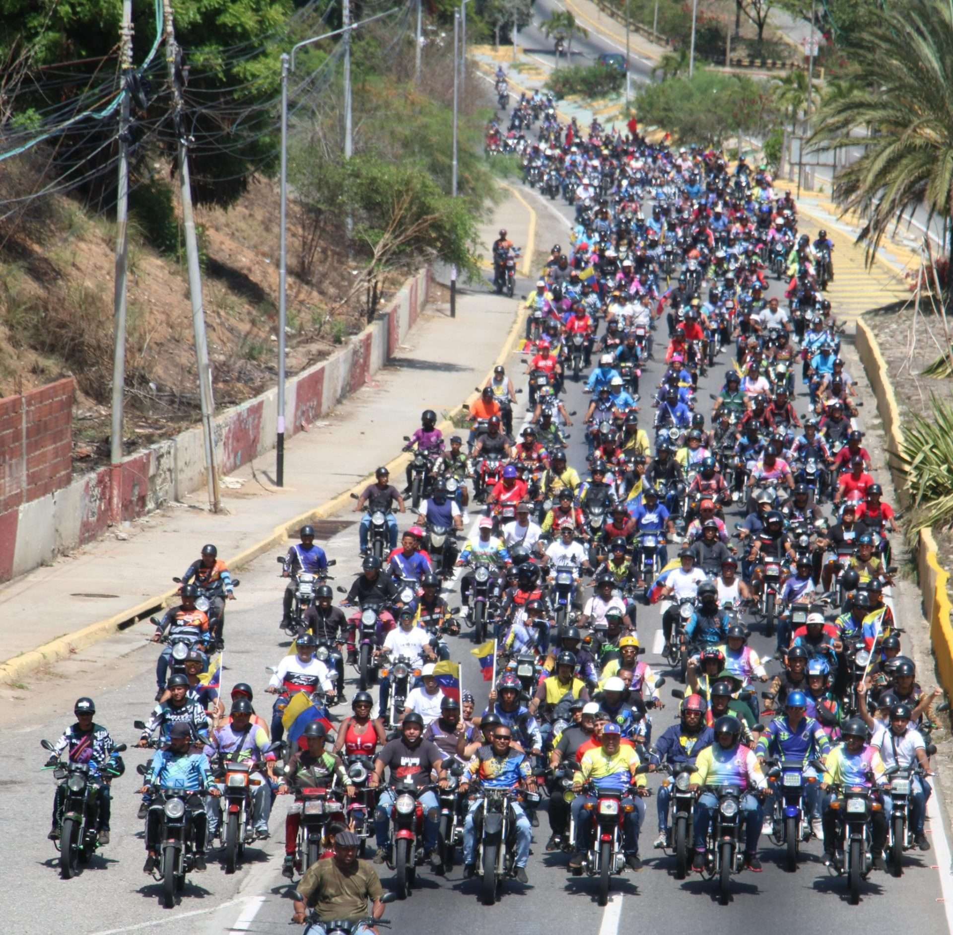 Realizan caravana por la paz en el estado La Guaira
