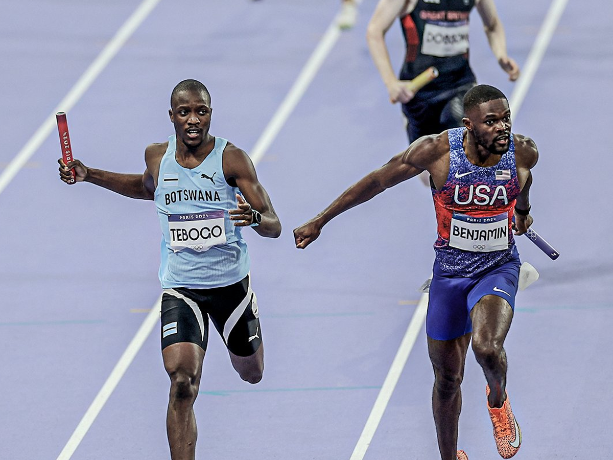 ¡Por centésimas! Estados Unidos es campeón del 4x400