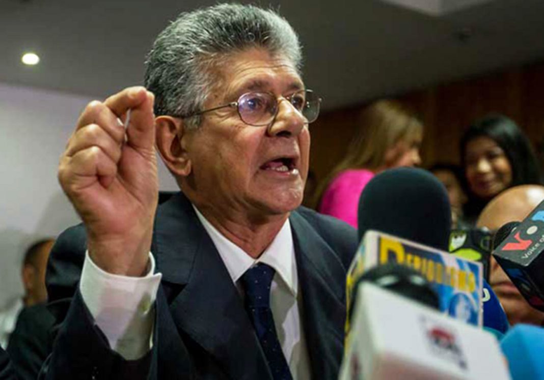 Reaparece Henry Ramos Allup tras la decisión del TSJ