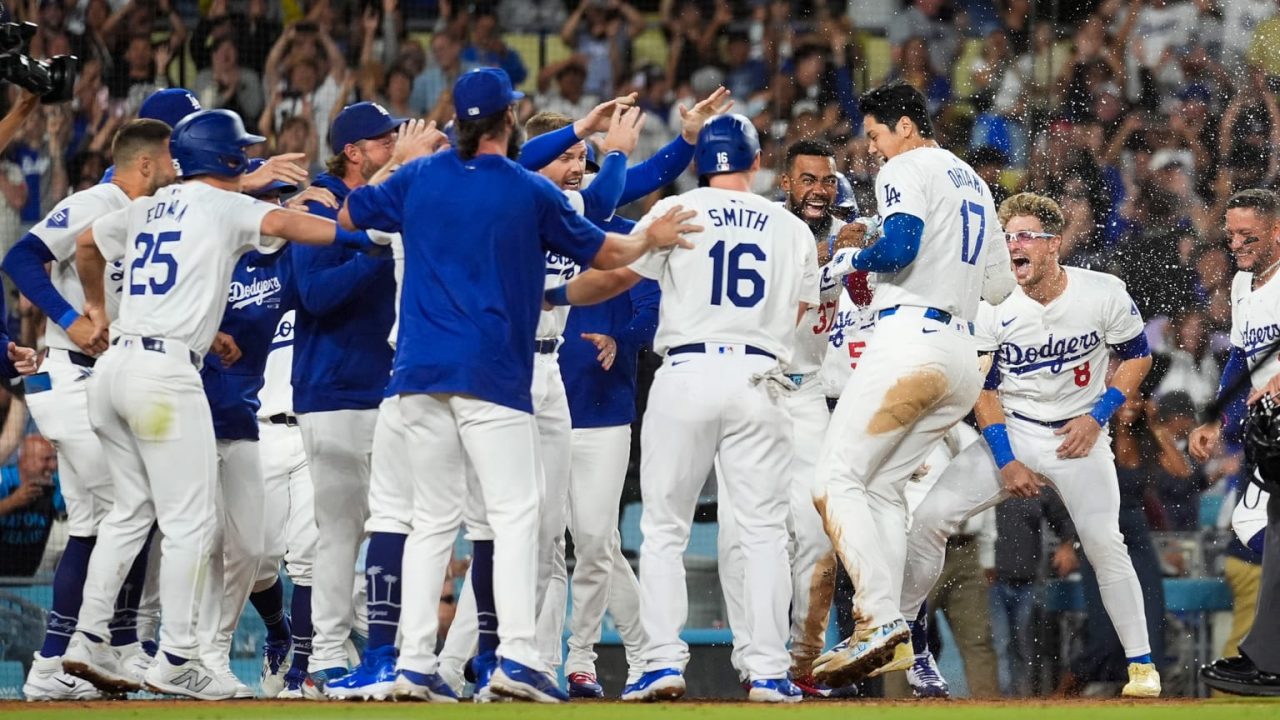 Shohei Ohtani, el primer Dodger en la historia en entrar al club 40-40