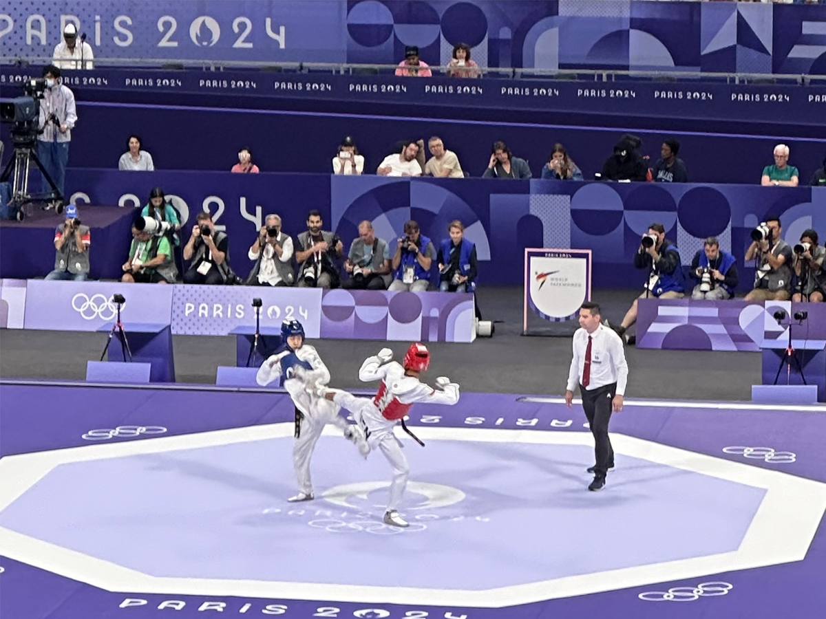Granado cedió en su primer combate de taekwondo