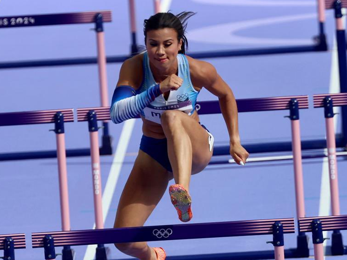 Yoveinny Mota no pudo en los 100m con vallas