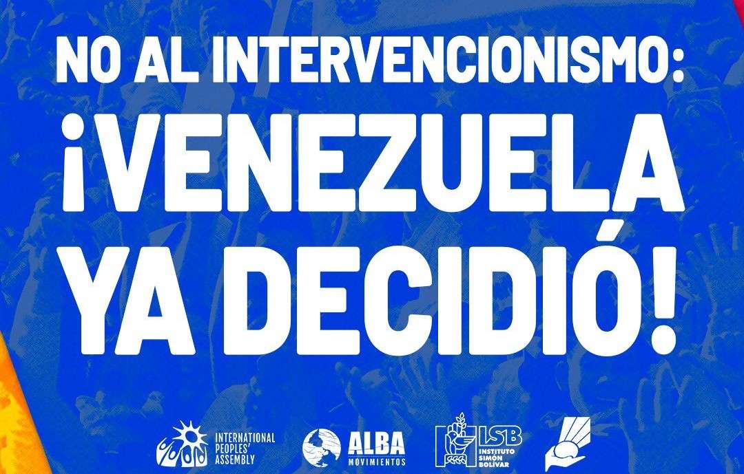 Asamblea Internacional de los Pueblos llama a defender Venezuela