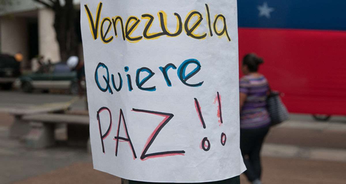 el 96% de los venezolanos rechaza las manifestaciones violentas