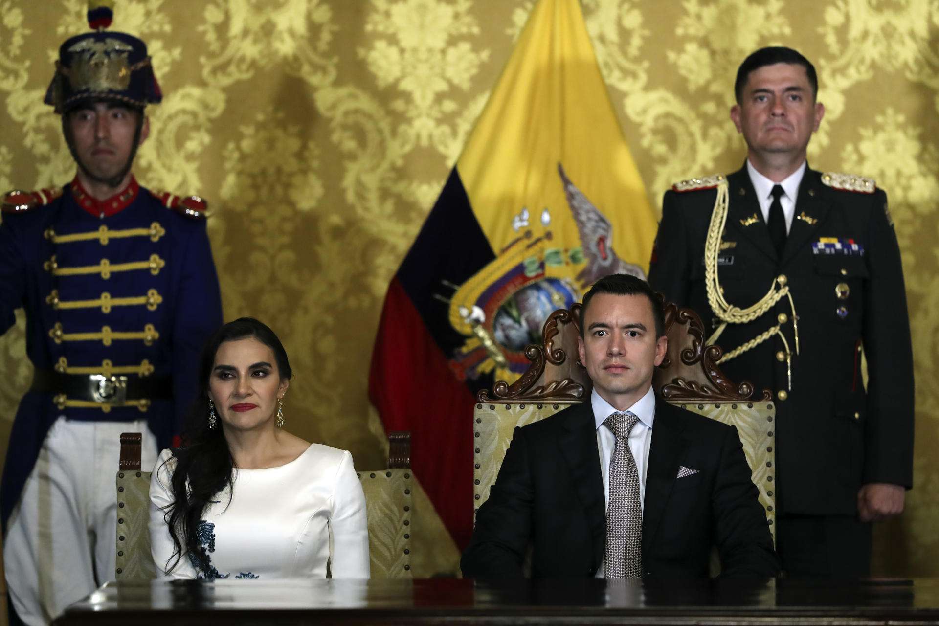 vicepresidenta demanda por segunda vez a Noboa por violencia política