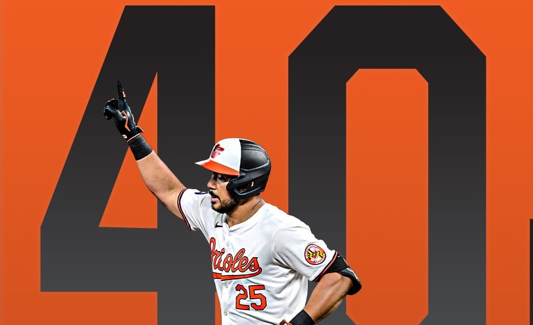 Anthony Santander se convirtió en noveno venezolano en llegar a los 40 jonrones en una temporada