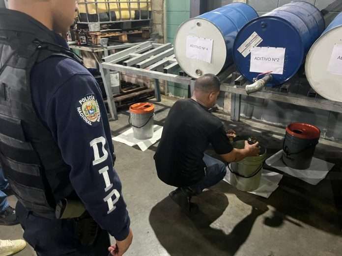 Detectaron en Aragua fabricas de aceites automotores de mala calidad
