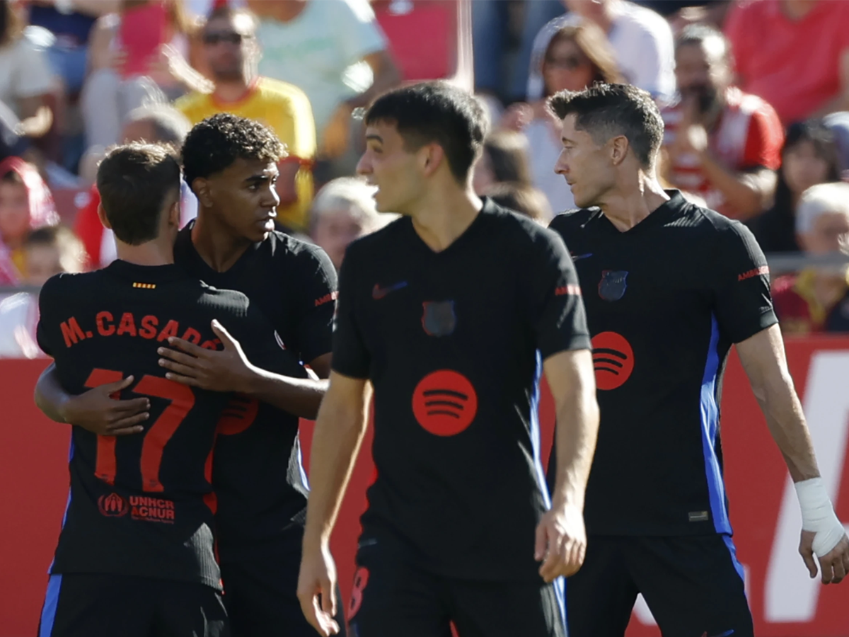 Barcelona goleó a Girona y suma cinco victorias seguidas