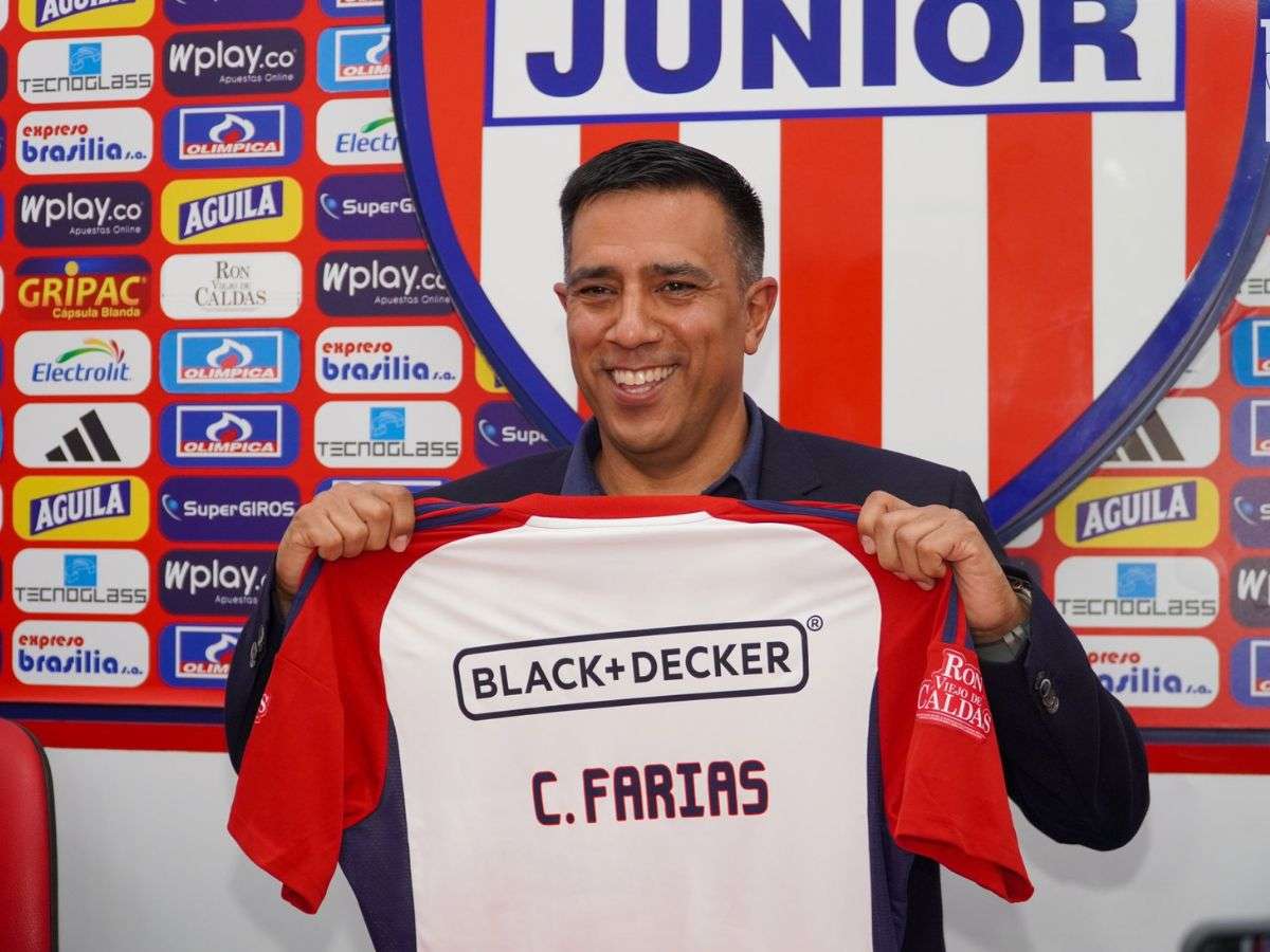 César Farías es nuevo DT del Junior de Barranquilla