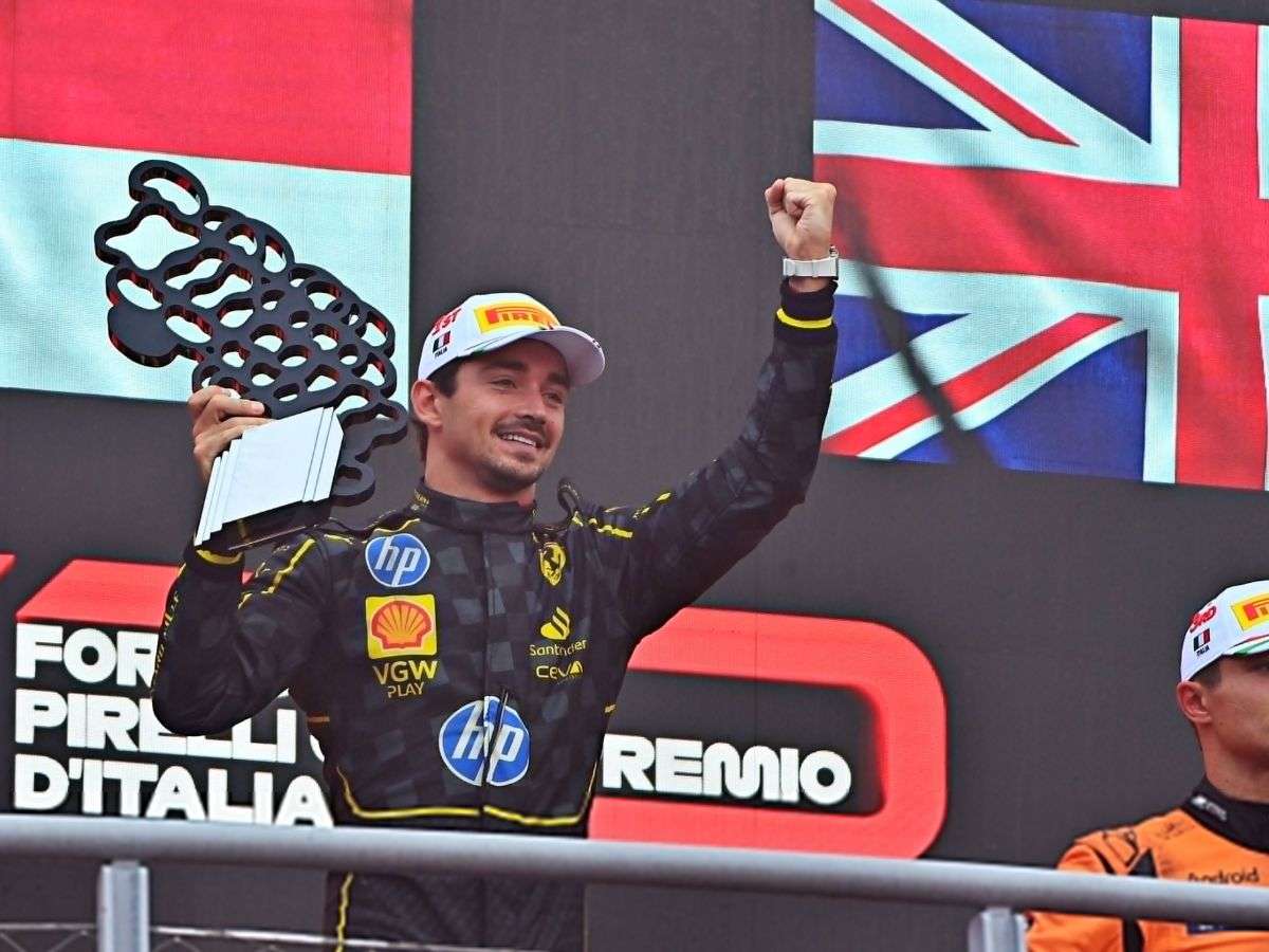 Charles Leclerc se queda con el GP de Italia