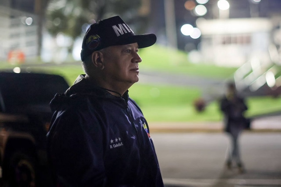 Diosdado Cabello se presentó en Baruta: Prohibido Piques y Caravanas