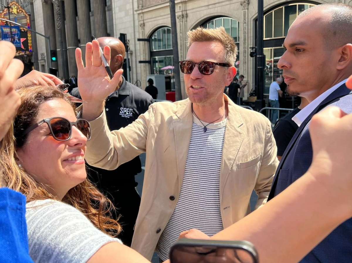 Ewan McGregor ya tiene su estrella en el Paseo de la Fama