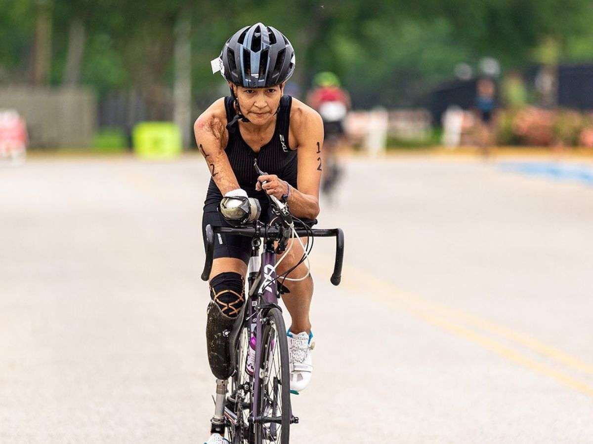 Emma Rodríguez sumó diploma en para triatlón