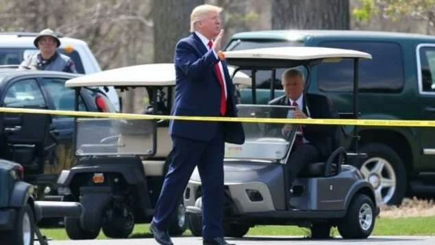 Reportan tiroteo cerca de Donald Trump