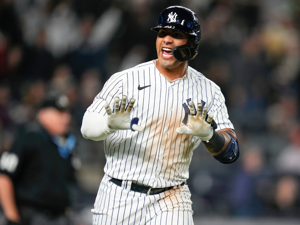 Gleyber Torres se fue para la calle contra Boston