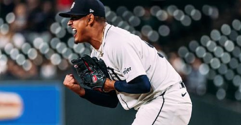 Keider Montero, el novato venezolano que lanzó la primera blanqueada de los Tigres en 3 temporadas