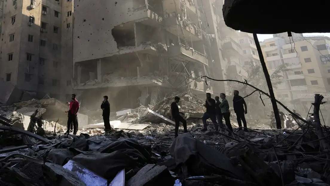 Continúa bombardeo israelí al sur de Beirut
