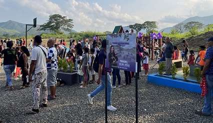 Inauguran parque recreacional en la comunidad Vista Hermosa de Guárico