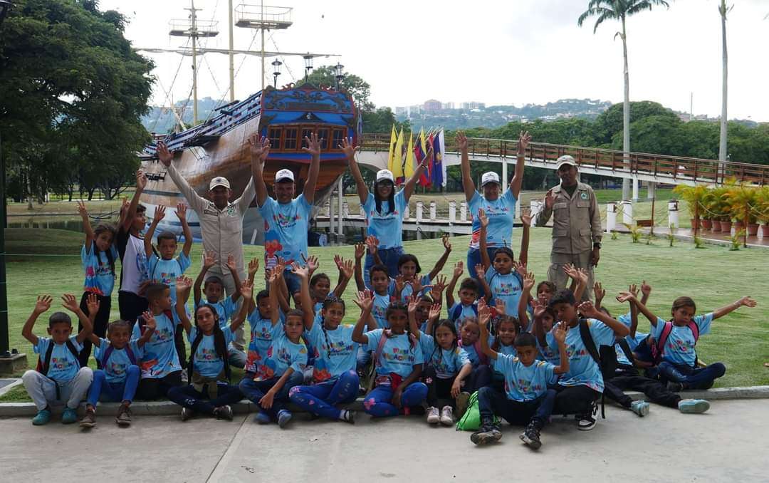 Niños guariqueños disfrutaron un día en parques de Caracas